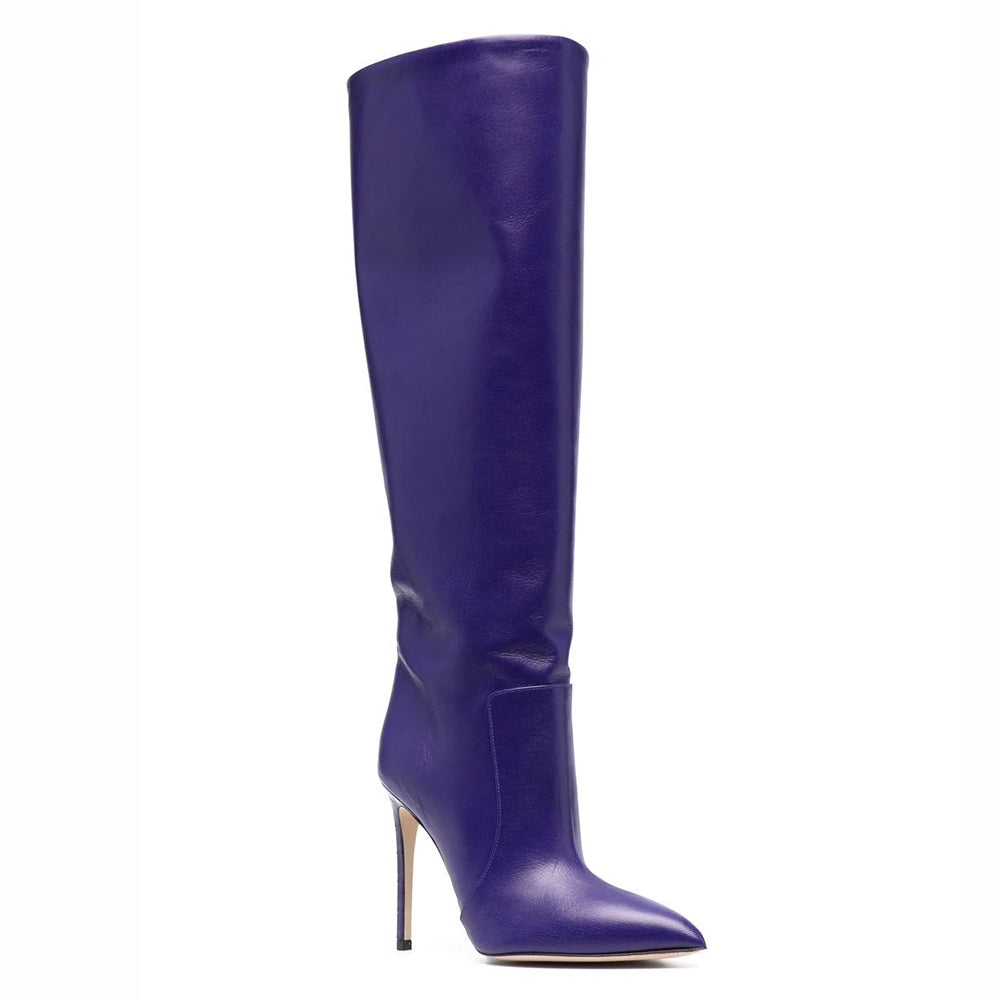 Women's Stiletto Heel Chic Knee High Boots