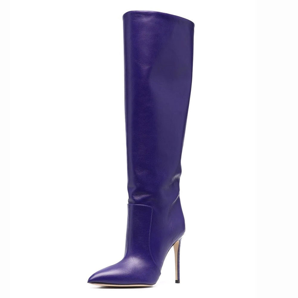 Women's Stiletto Heel Chic Knee High Boots