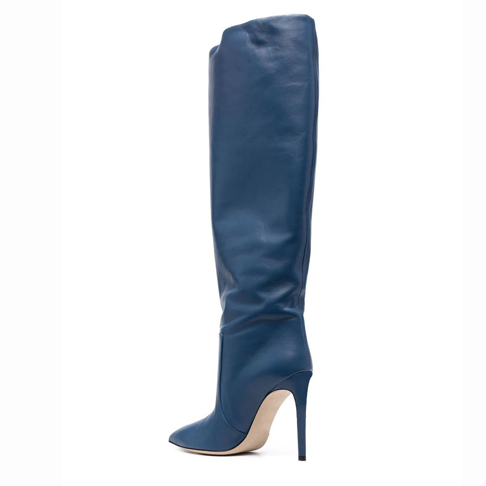 Women's Stiletto Heel Chic Knee High Boots