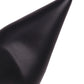 <tc>Women's Black Vegan Leather Pointed toe Stiletto Heel Thigh-high Pants Boots</tc>