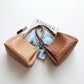 <tc>Women‘s Brown Leather Wovern Shoulder Handbags</tc>