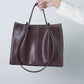 Leather New Arrival Commuting Tote Bag Large Capacity Bag