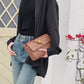 2024 New Year Wallet Special New Arrival Leather Braided Handbag Clutch Bag Can be hung diagonally