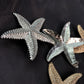 Metallic Big Starfish Ear Stud Fashion Jewelry