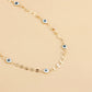 Multi Layer Demon Eye Clavicle Chain Necklace Lucky Jewelry