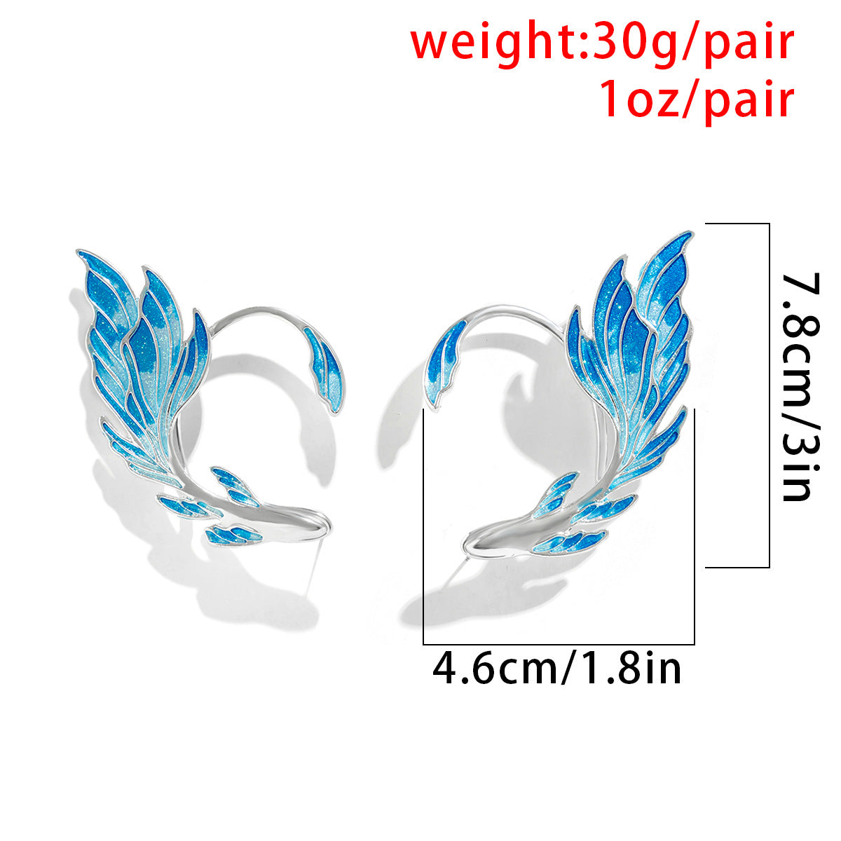 Punk Elf Fashion Ear Cuff Earrings