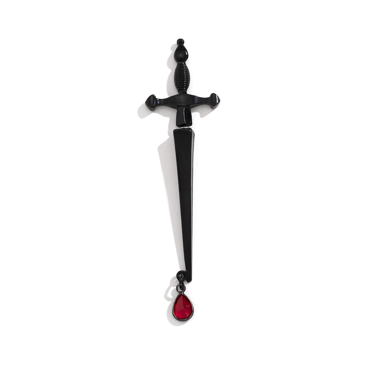 sword shape earring studs