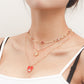 Multi Layer Demon Eye Clavicle Chain Necklace Lucky Jewelry